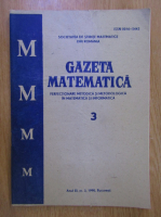 Revista Gazeta Matematica, anul XI, nr. 3, 1990