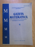 Revista Gazeta Matematica, anul XI, nr. 4, 1990