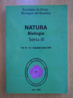 Revista Natura. Biologie, seria III, volumul 50, nr. 1, ianuarie-iunie 2009 