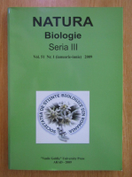 Anticariat: Revista Natura. Biologie, seria III, volumul 51, nr. 1, ianuarie-iunie 2009 