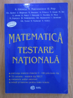 A. Ghioca - Matemaetica. Testare Nationala