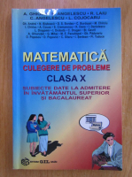 A. P. Ghioca - Matematica. Culegere de probleme. Clasa a X-a