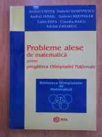 Andrei Chites - Probleme alese de matematica pentru pregatirea Olimpiadei Nationale
