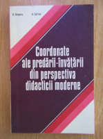 B. Grigoriu - Coordonate ale predarii-invatarii din perspectiva didacticii moderne