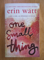 Anticariat: Erin Watt - One Small Thing