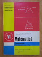 Ion Cuculescu - Matematica. Geometrie. Manual pentru clasa a VI-a
