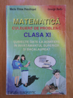 Maria Elena Panaitopol - Matematica. Culegere de probleme. Clasa a XI-a