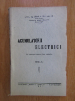 Anticariat: Mihail Bosoanca - Acumulatorii electrici