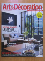 Revista Art et Decoration, nr. 499, septembrie 2014
