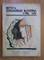 Revista Colegiului National S-tul Sava. Numar festiv, 1936