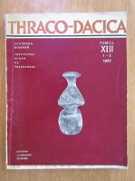 Revista Thraco-Dacica, tomul XIII, nr. 1-2, 1992