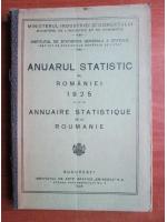 Anuarul statistic al Romaniei (1925)