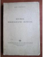 Barbu Theodorescu - Istoria bibliografiei romane (1945)