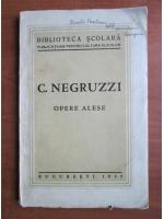 Anticariat: C. Negruzzi - Opere alese (1935)