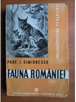 I. Simionescu - Fauna Romaniei (1946)