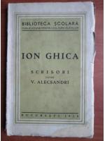 Ion Ghica - Scrisori catre V. Alecsandri (1939)