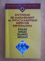 Adrian Nicolescu - Dictionar de management al invatamantului superior din Romania
