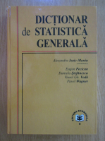Alexandru Isaic Maniu - Dictionar de statistica generala