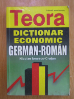Anticariat: Nicolae Ionescu Crutan - Dictionar economic german-roman