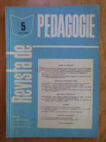 Revista de pedagogie, anul XV, nr. 5, mai 1966