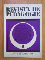 Revista de pedagogie, anul XXVII, nr. 6, iunie 1978