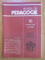 Revista de pedagogie, anul XXXIII, nr. 10, octombrie 1984