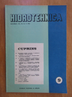 Anticariat: Revista Hidrotehnica, volumul 25, nr. 9, 1980