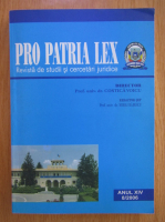 Anticariat: Revista Pro Patria Lex, nr. 8, 2006