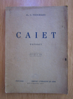 Anticariat: Al. O. Teodoreanu - Caiet