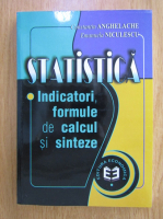 Constantin Anghelache - Statistica. Indicatori, formule de calcul si sinteze
