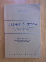 Anticariat: Ernesto Bignami - L'esame di storia (volumul 2)