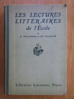 P. Philippon - Les lectures litteraires de l'ecole