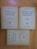 Pierre Kohler - Histoire de la litterature francaise (3 volume)