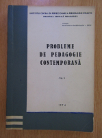 Probleme de pedagogie contemporana (volumul 5)