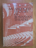 Simion Alterescu - An Abridged History of Romanian Theatre