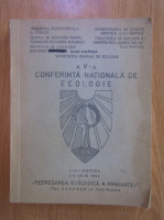 A V-a conferinta nationala de ecologie