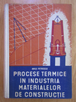 Ahile Petrescu - Procese termice in industria materialelor de constructie