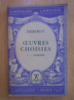 Anticariat: Denis Diderot - Oeuvres choisies (volumul 1)