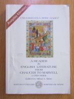 Mihai A. Stroe - A Reader in English Literature from Chaucer to Marvel