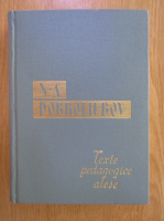 N. A. Dobroliubov - Texte pedagogice alese