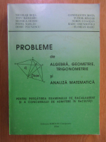 Nicolae Boja - Probleme de algebra. geometrie, trigonometrie si analiza matematica pentru pregatirea examenului de bacalaureat si a concursului de admitere in facultati