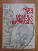 Simion Pitea - Pagini din gandirea militara universala, volumul 1. Antichitatea