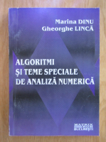 Mariana Dinu - Algoritmii si teme speciale de analiza numerica