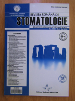 Revista romana de stomatologie, vol. LXII, nr. 1, 2016