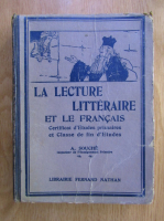 A. Souche - La lecture litteraire et le francais