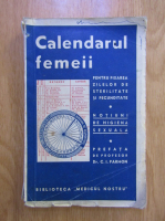 Calendarul femeii 1939