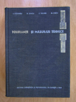 Ion Lazarescu - Tolerante si masurari tehnice