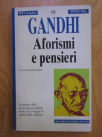 Anticariat: Mahatma Gandhi - Aforismi e peniseri