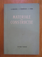 N. Nicolescu - Materiale de constructii