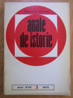 Anticariat: Revista Anale de istorie, anul XVIII, nr. 3, 1972